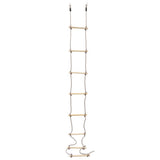 Vidaxl -Seilleiter 290 cm Holz