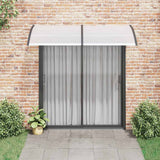 VIDAXL -Tür Banach 200x100 cm PC Schwarz
