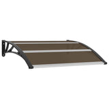 VIDAXL -Tür Banach 120x100 cm PC Schwarz