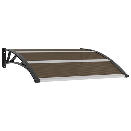 VIDAXL -Tür Banach 120x100 cm PC Schwarz