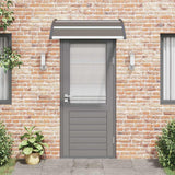 VIDAXL -Tür Banach 120x100 cm PC Schwarz