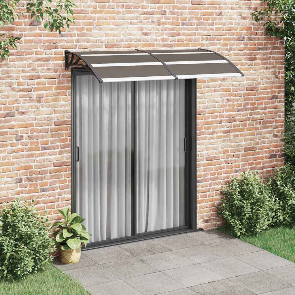 VIDAXL -Tür Banach 200x100 cm PC Schwarz
