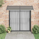 VIDAXL -Tür Banach 240x100 cm PC Schwarz