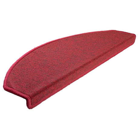 Vidaxx Stufenmatten 15 St. 65x24x4 cm rot halbrund groß