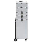 Vidaxl Make-up Trolley Aluminium Silberfarbe