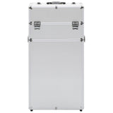 Vidaxl Make-up Trolley Aluminium Silberfarbe