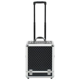 Vidaxl-Make-up-Trolley 35x29x45 cm Aluminiumschwarz