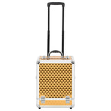 Vidaxl Makeup Trolley 35x29x45 cm Aluminium Gold gefärbt