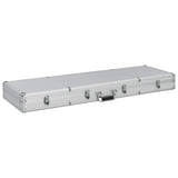 Vidaxl WapenkoFer 118x38x12 Aluminium silberfarben