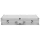 Vidaxx Waffenkoffer Aluminium ABS silberfarben
