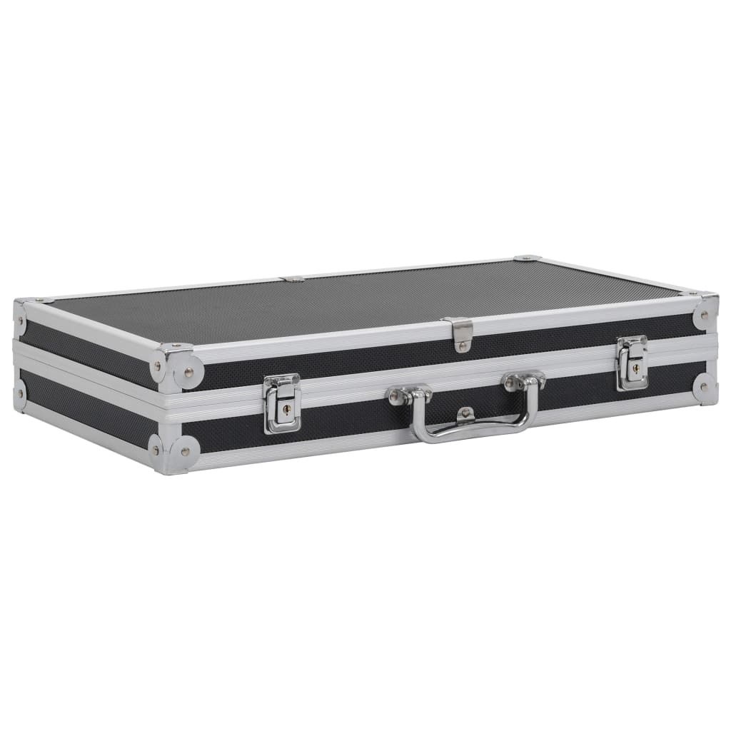 Vidaxl WapenkoFer Aluminium ABS Schwarz