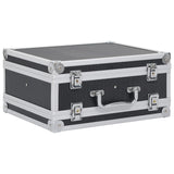 Vidaxx Waffenkoffer Aluminium ABS schwarz