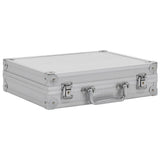 Vidaxx Waffenkoffer Aluminium ABS silberfarben