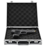Vidaxx Waffenkoffer Aluminium ABS schwarz
