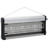 VIDAXL VLIEGENDODER 40 W ALUMINUM ABS ZWART