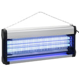 Vidaxl Insectdoor Killer 60 W Aluminium abs schwarz