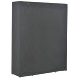 Vidaxl kledingkast 135x40x170 cm stof grijs