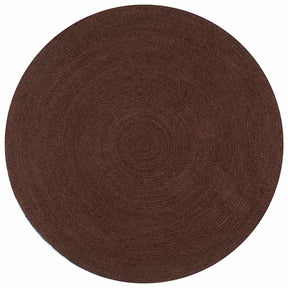 Vidaxl Teppich handgefertigt um 150 cm Jute Braun