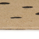 Vidaxx-Teppich handgefertigt mit Tupfendruck, 90 cm Jute