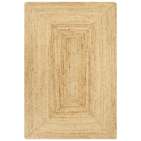 Vidaxl Teppich handgefertigt 80x160 cm Jute Natural