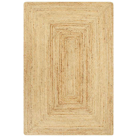 Vidaxl Teppich handgefertigt 80x160 cm Jute Natural