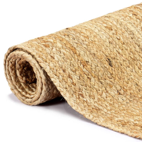Vidaxl Teppich handgefertigt 120x180 cm Jute Natural