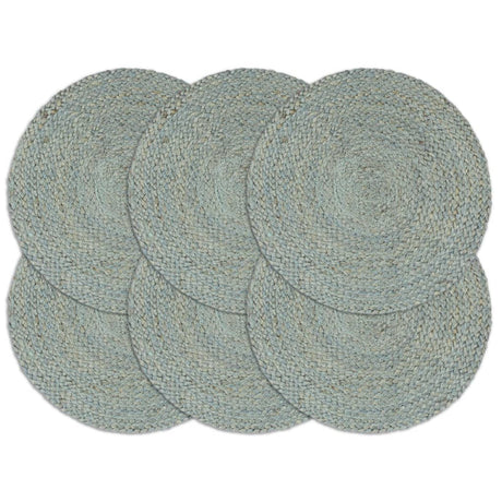 VIDAXL -Taschen 6 Sts um 38 cm Jute Olivengrün