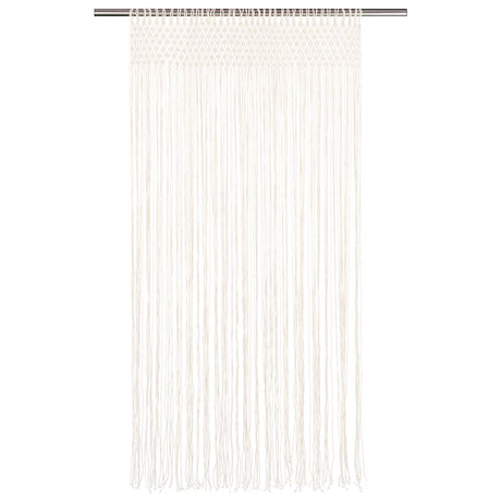 Vidaxl Vorhang Macramé 140x240 cm Baumwolle
