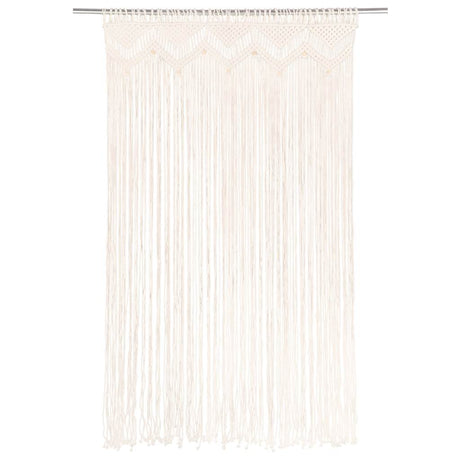 Vidaxl Vorhang Macramé 140x240 cm Baumwolle