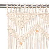Vidaxl Vorhang Macramé 140x240 cm Baumwolle