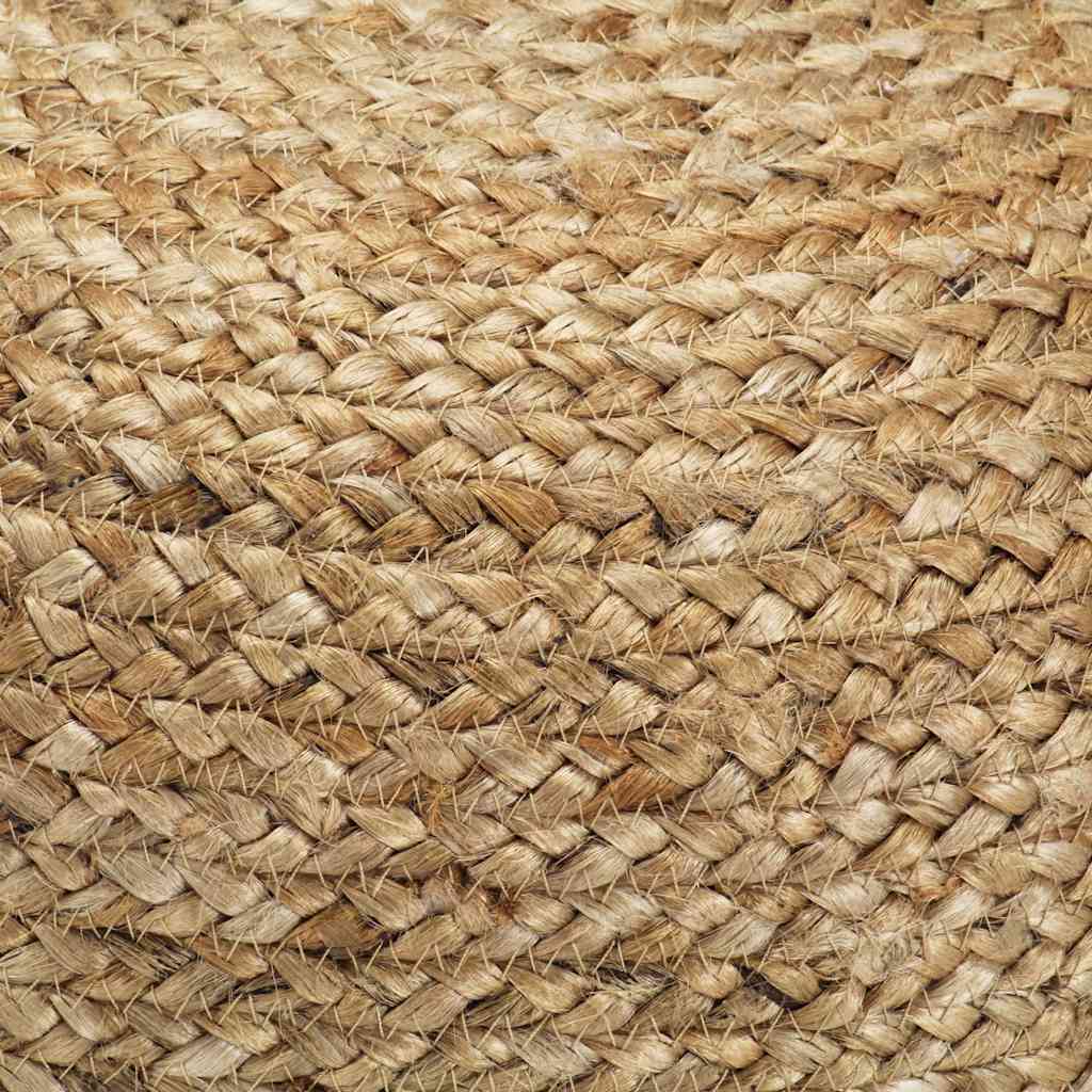 Vidaxl poef handgemaakt 45x30 cm jute
