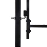 Vidaxl Port 2x4 m Stahlschwarz