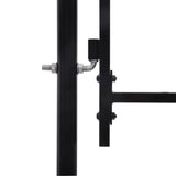 Vidaxl Port 2.25x4 m Stahlschwarz