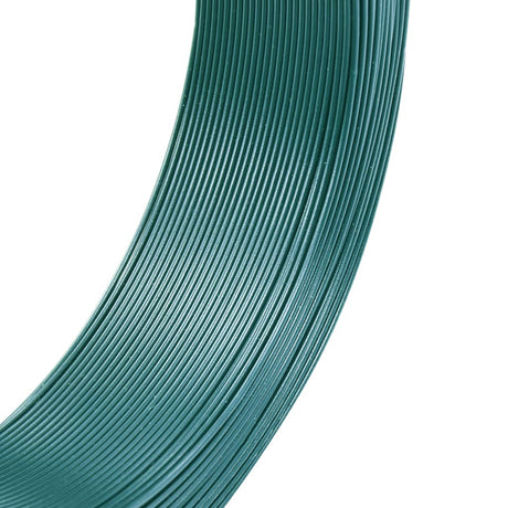 Vidaxl Hekbind -Gewinde 250 m 0,9 1,4 mm Stahl schwarzgrün