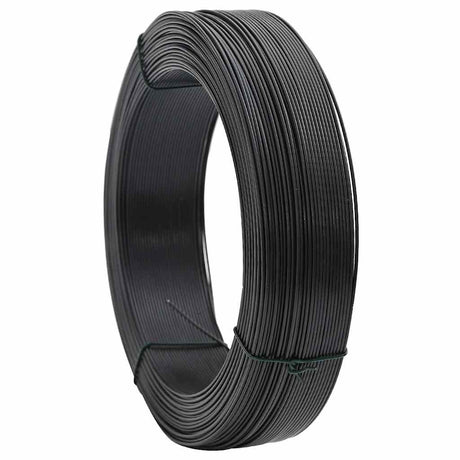 Vidaxl Hekbind -Gewinde 250 m 0,9 1,4 mm Stahlanthrazit
