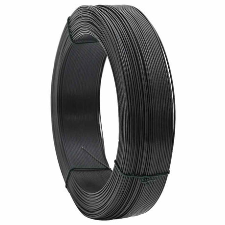 Vidaxl Hekbind -Gewinde 250 m 2,3 3,8 mm Stahlanthrazit