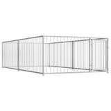 Vidaxl -Hundezwinger für Außen 200x400x100 cm