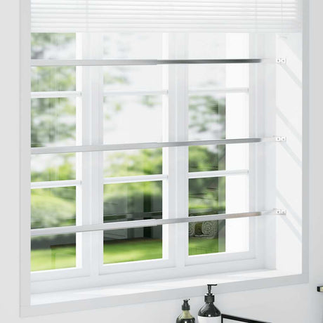 VIDAXL BARRIèresangen einstellbar 3 Stcs 710-1200 mm