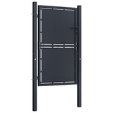 VidaXL Tor 100x150 cm Stahl Anthrazit