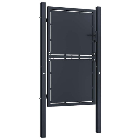 VidaXL Tor 100x150 cm Stahl Anthrazit