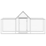 Vidaxl Chicken Run 3x1x1,5 m verzinkter Stahl