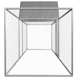 Vidaxl Chicken Run 5x1x1,5 m verzinkter Stahl