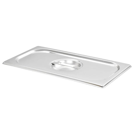 Vidaxl Deckel 4 Stück für GN 1 3 Edelstahlschüsseln