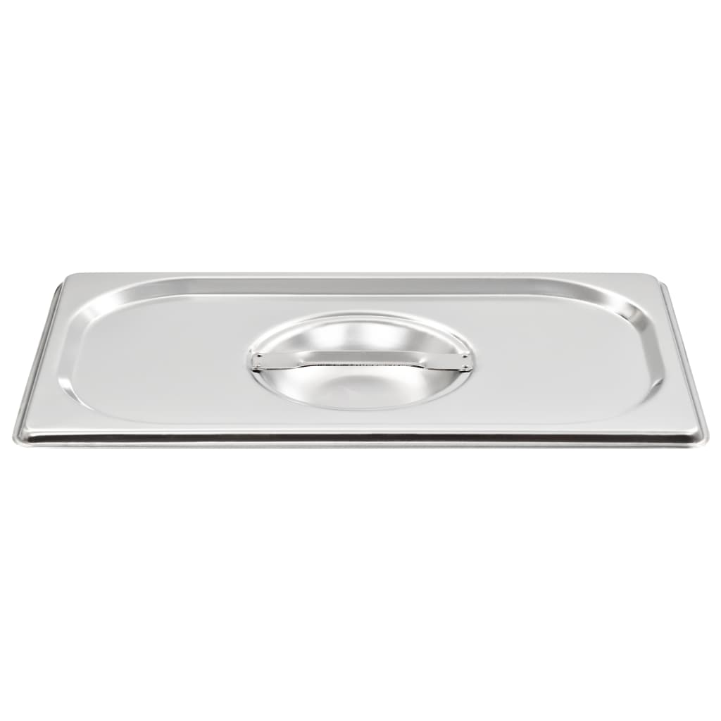 Vidaxl Deckel 4 Stück für GN 1 4 Edelstahlschüsseln
