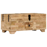 Vidaxl salontafel 80x40x35 cm massief mangohout