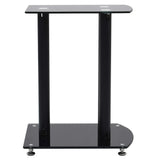 VidaXL Lautsprecher Standard 2 Stück Aluminium Sicherheitsglas schwarz