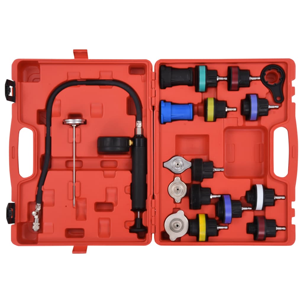 VIDAXL 18-Teilen-Kühlsystem und Kühlerdruckprüfungen