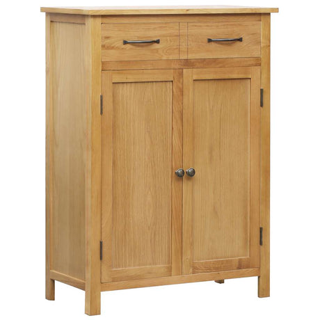 Vidaxx Schuhschrank 76x37x105 cm massive Eiche