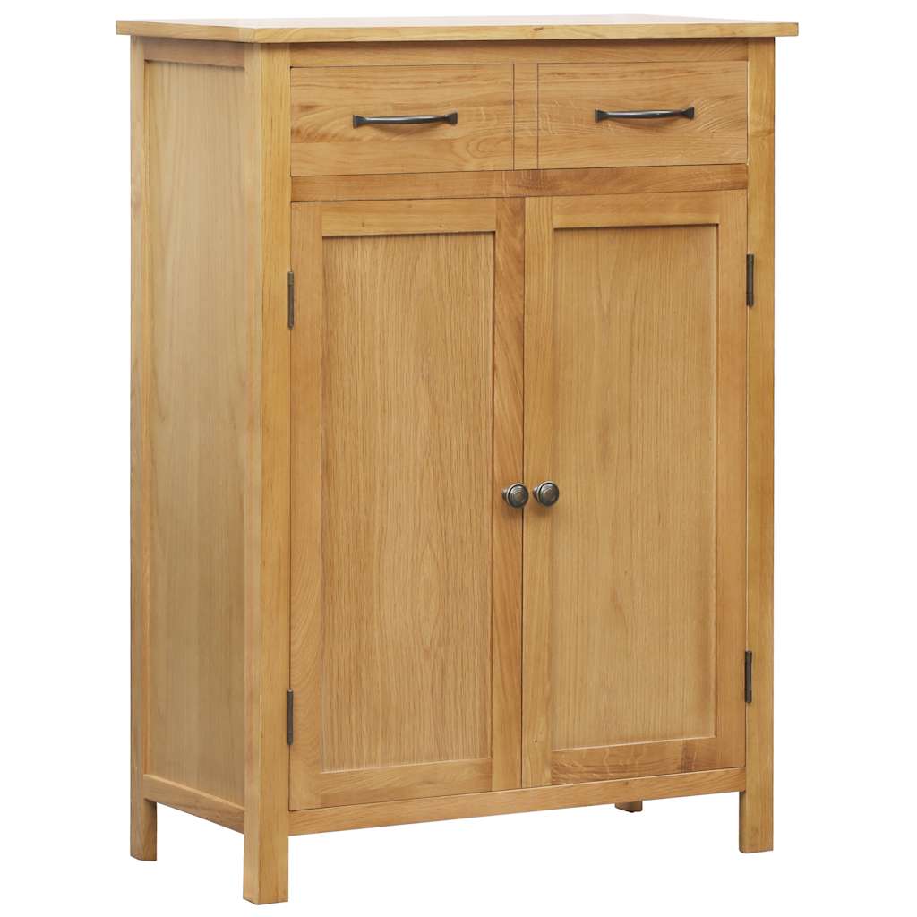Vidaxx Schuhschrank 76x37x105 cm massive Eiche