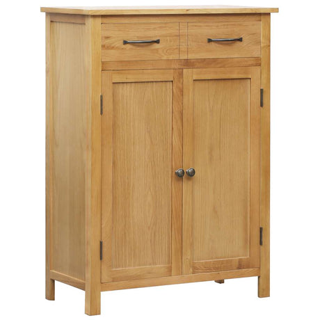 Vidaxx Schuhschrank 76x37x105 cm massive Eiche